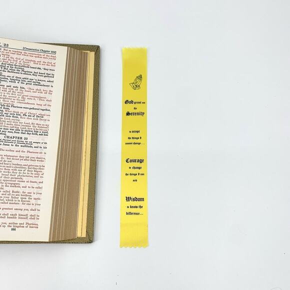 Copyright 1971 Ornate Holy Bible King James Master Reference Heirloom Edition - Picture 13 of 16